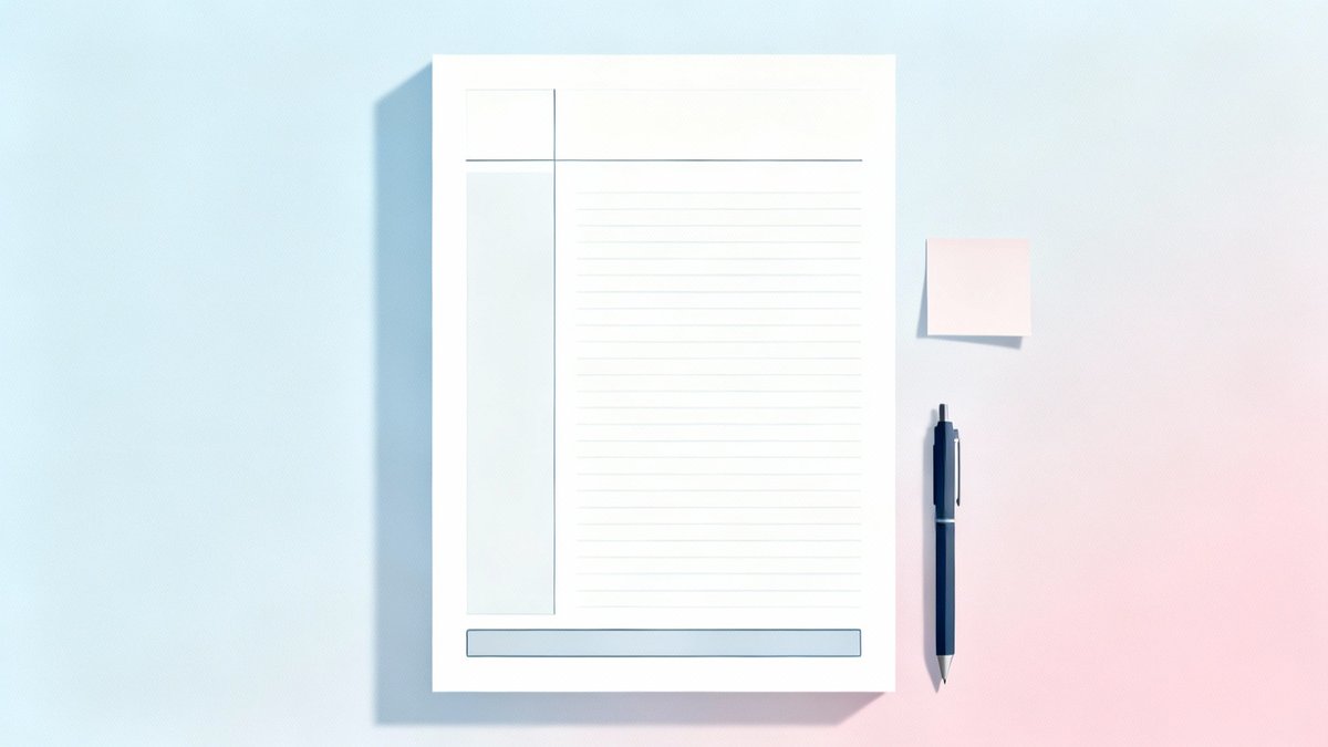 康奈尔笔记法：免费打印模板（标准/带表头版）